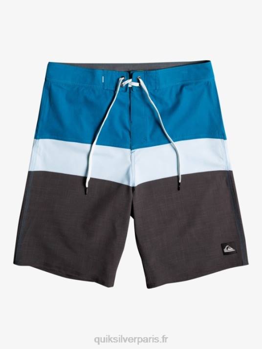 Hommes Quiksilver boardshort surfsilk panel 20 D6PT1462 bleu gris