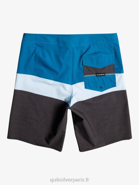 Hommes Quiksilver boardshort surfsilk panel 20 D6PT1462 bleu gris