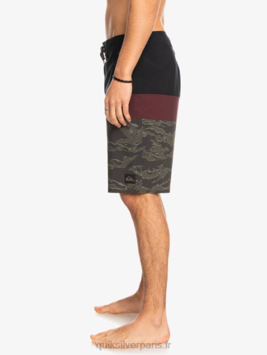 Hommes Quiksilver boardshort surfsilk panel 20 D6PT1785 noir