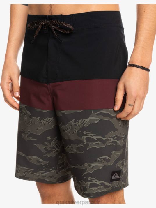 Hommes Quiksilver boardshort surfsilk panel 20 D6PT1785 noir