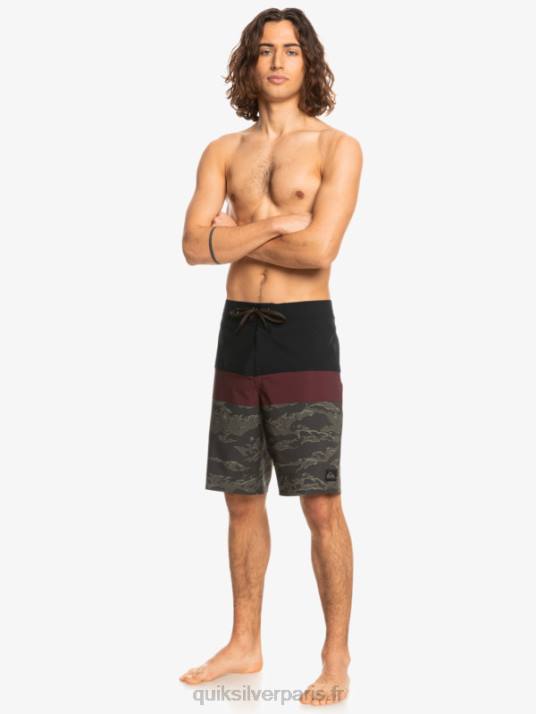 Hommes Quiksilver boardshort surfsilk panel 20 D6PT1785 noir