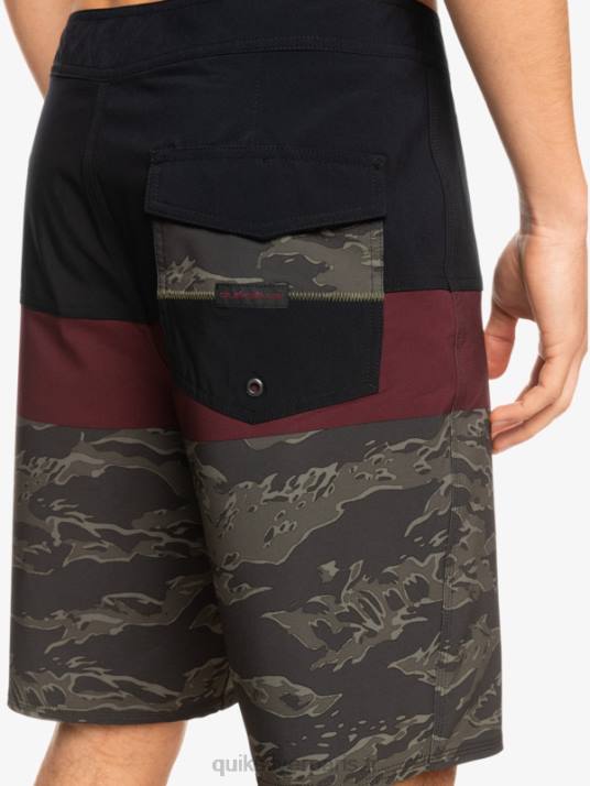 Hommes Quiksilver boardshort surfsilk panel 20 D6PT1785 noir