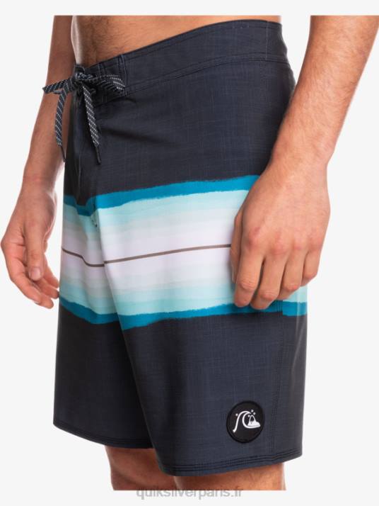 Hommes Quiksilver boardshort surfsilk resin tint 19 D6PT1440 noir