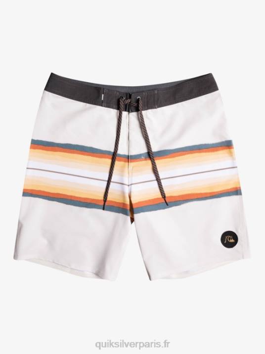 Hommes Quiksilver boardshort surfsilk resin tint 19 D6PT1445 blanc antique