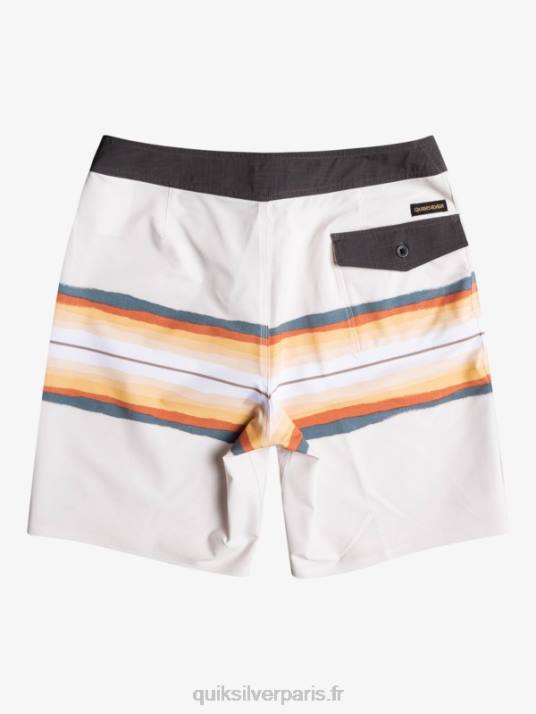 Hommes Quiksilver boardshort surfsilk resin tint 19 D6PT1445 blanc antique