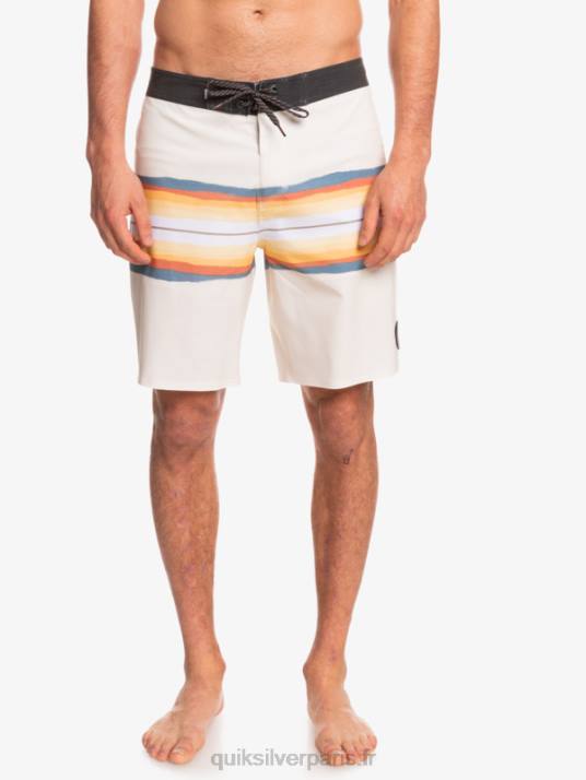 Hommes Quiksilver boardshort surfsilk resin tint 19 D6PT1445 blanc antique