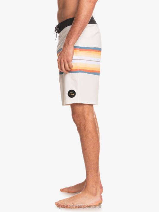 Hommes Quiksilver boardshort surfsilk resin tint 19 D6PT1445 blanc antique