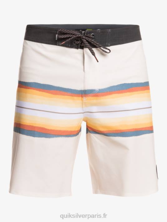 Hommes Quiksilver boardshort surfsilk resin tint 19 D6PT1445 blanc antique