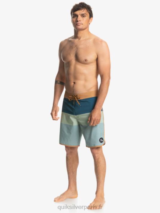 Hommes Quiksilver boardshort tijuana 19 en soie de surf D6PT1400 cassonade