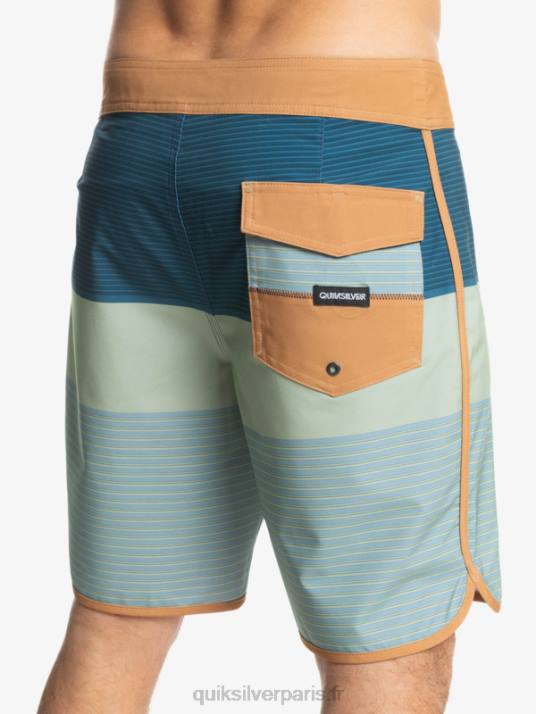 Hommes Quiksilver boardshort tijuana 19 en soie de surf D6PT1400 cassonade