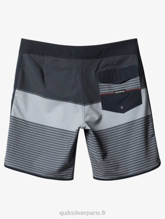 Hommes Quiksilver boardshort tijuana 19 en soie de surf D6PT1402 noir