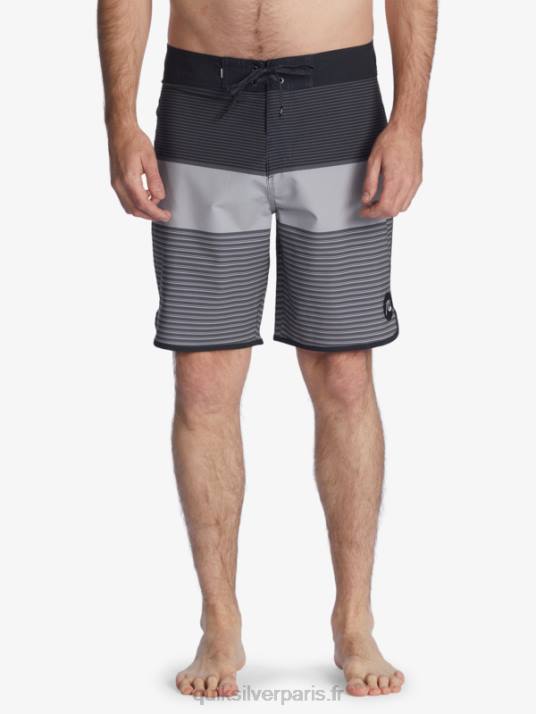 Hommes Quiksilver boardshort tijuana 19 en soie de surf D6PT1402 noir