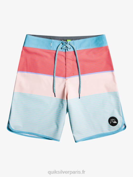 Hommes Quiksilver boardshort tijuana 19 en soie de surf D6PT1403 bleu delph