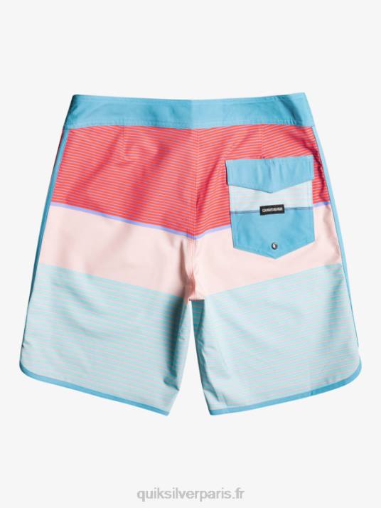 Hommes Quiksilver boardshort tijuana 19 en soie de surf D6PT1403 bleu delph