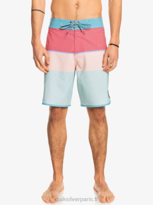 Hommes Quiksilver boardshort tijuana 19 en soie de surf D6PT1403 bleu delph