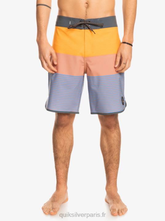 Hommes Quiksilver boardshort tijuana 19 en soie de surf D6PT1404 tige d\'or