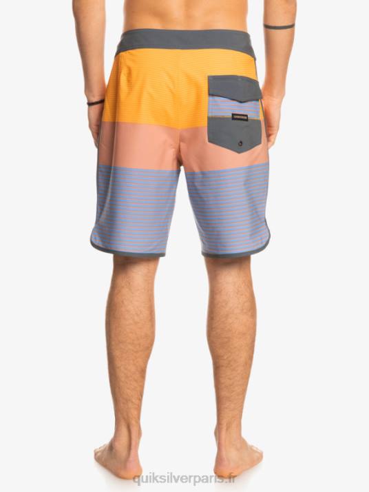 Hommes Quiksilver boardshort tijuana 19 en soie de surf D6PT1404 tige d\'or