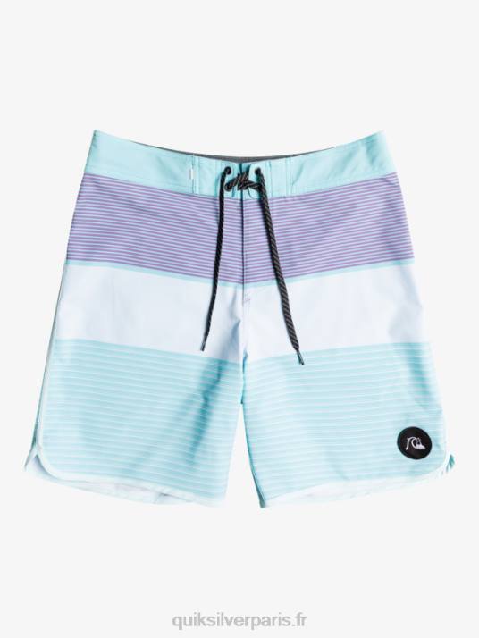 Hommes Quiksilver boardshort tijuana 19 en soie de surf D6PT1407 ange bleu