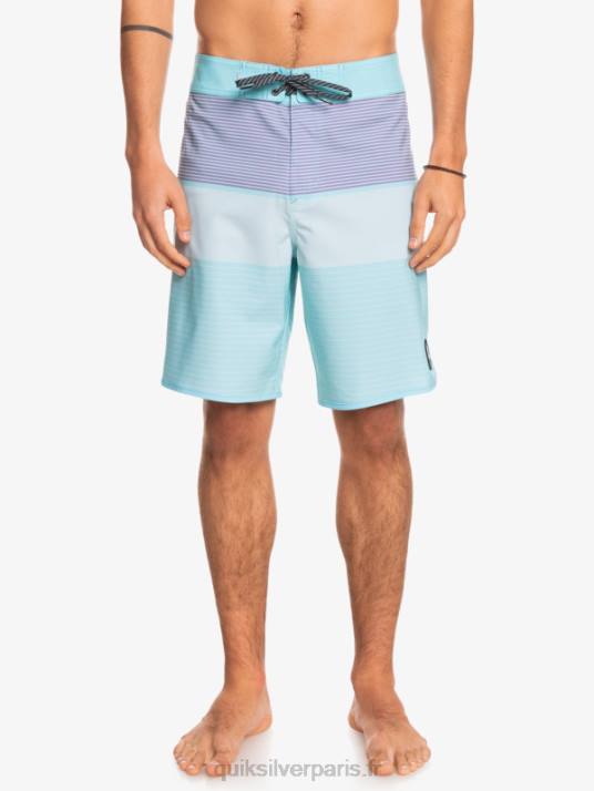 Hommes Quiksilver boardshort tijuana 19 en soie de surf D6PT1407 ange bleu