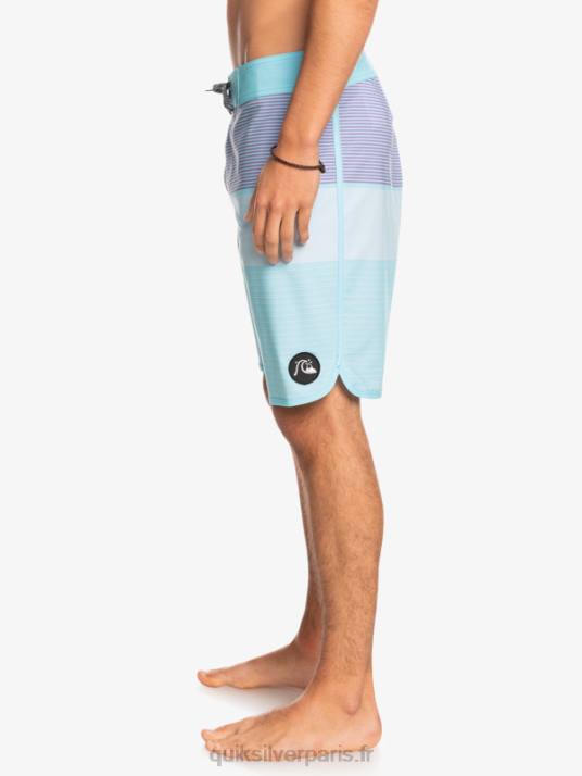 Hommes Quiksilver boardshort tijuana 19 en soie de surf D6PT1407 ange bleu