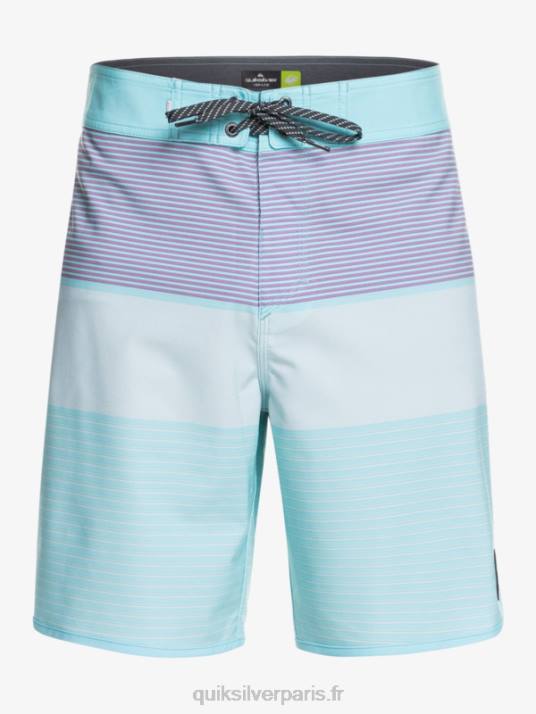 Hommes Quiksilver boardshort tijuana 19 en soie de surf D6PT1407 ange bleu