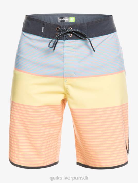 Hommes Quiksilver boardshort tijuana 19 en soie de surf D6PT1408 rose pêche