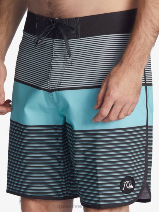 Hommes Quiksilver boardshort tijuana 19 en soie de surf D6PT1409 macadam