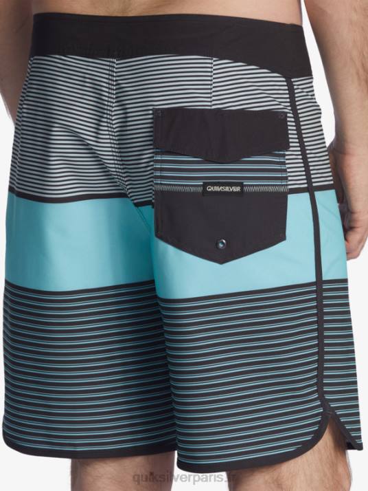 Hommes Quiksilver boardshort tijuana 19 en soie de surf D6PT1409 macadam