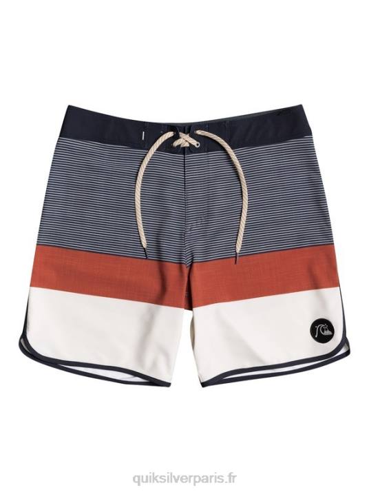 Hommes Quiksilver boardshort tijuana 19 en soie de surf D6PT1866 macadam