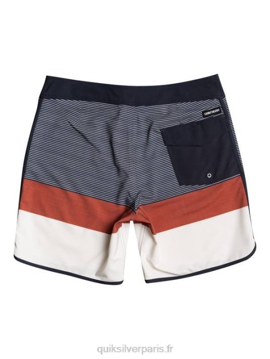 Hommes Quiksilver boardshort tijuana 19 en soie de surf D6PT1866 macadam