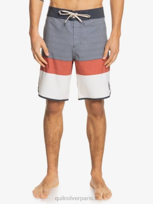Hommes Quiksilver boardshort tijuana 19 en soie de surf D6PT1866 macadam