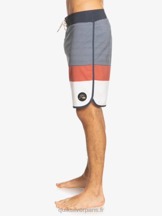 Hommes Quiksilver boardshort tijuana 19 en soie de surf D6PT1866 macadam
