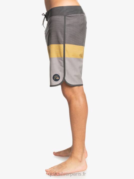 Hommes Quiksilver boardshort tijuana 19 en soie de surf D6PT1867 café turc