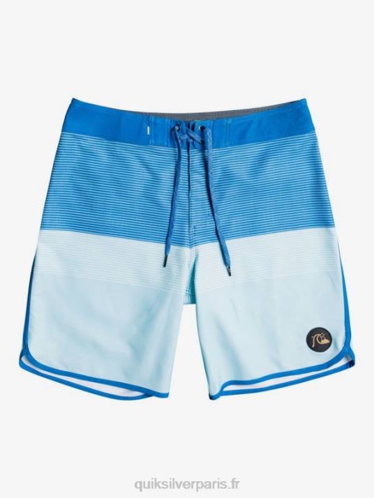 Hommes Quiksilver boardshort tijuana 19 en soie de surf D6PT1869 bleu classique