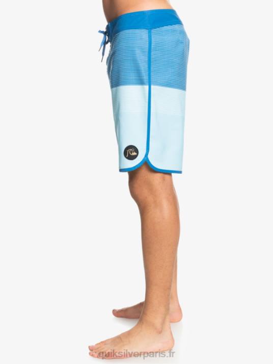 Hommes Quiksilver boardshort tijuana 19 en soie de surf D6PT1869 bleu classique
