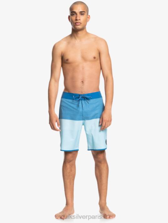 Hommes Quiksilver boardshort tijuana 19 en soie de surf D6PT1869 bleu classique