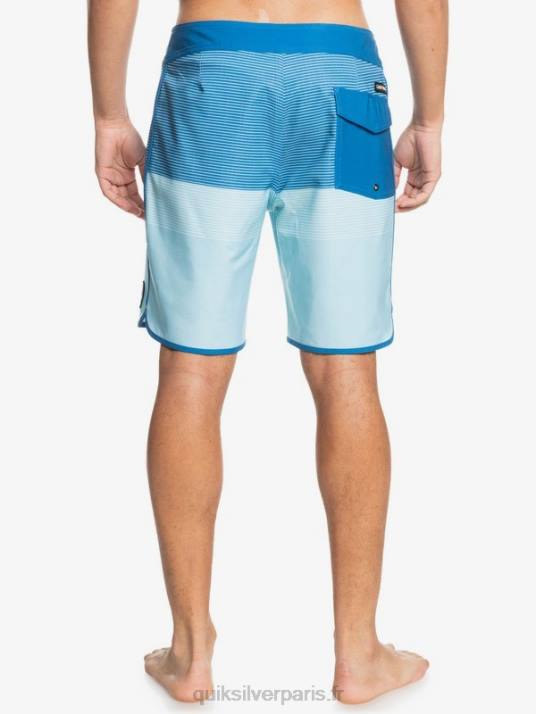 Hommes Quiksilver boardshort tijuana 19 en soie de surf D6PT1869 bleu classique