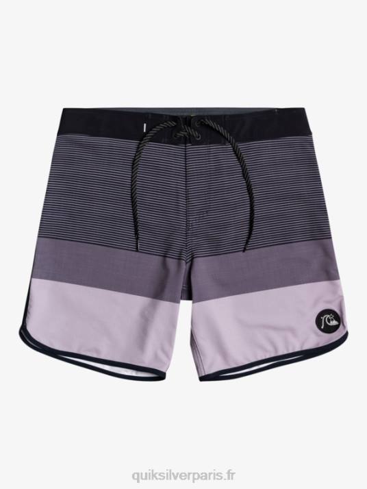 Hommes Quiksilver boardshort tijuana 19 en soie de surf D6PT1870 noir