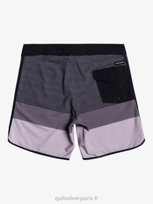 Hommes Quiksilver boardshort tijuana 19 en soie de surf D6PT1870 noir