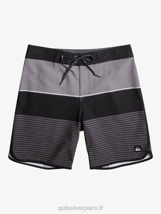 Hommes Quiksilver boardshort tijuana 19 en soie de surf D6PT206 noir