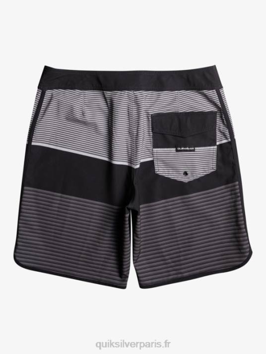 Hommes Quiksilver boardshort tijuana 19 en soie de surf D6PT206 noir