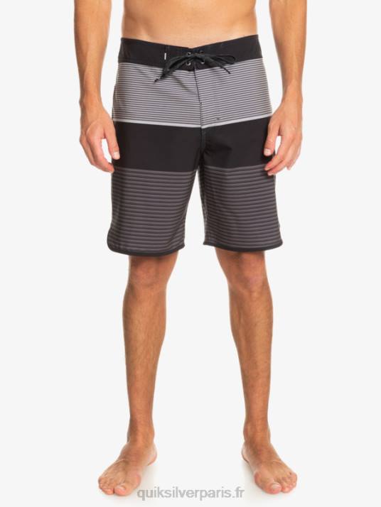 Hommes Quiksilver boardshort tijuana 19 en soie de surf D6PT206 noir