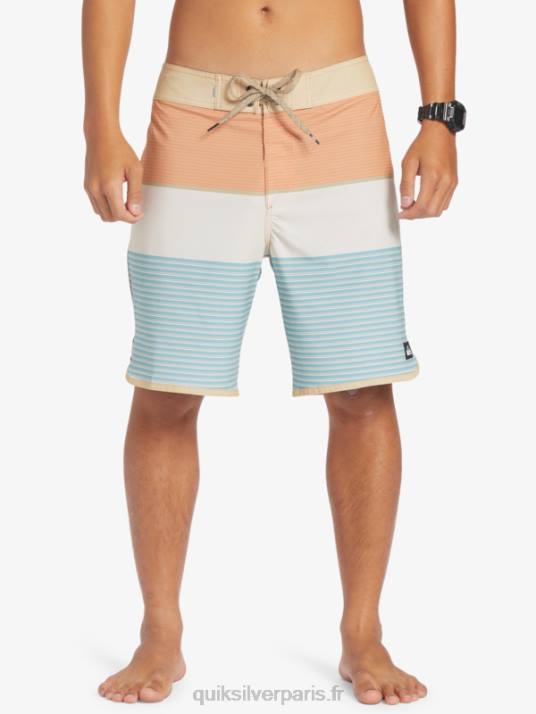 Hommes Quiksilver boardshort tijuana 19 en soie de surf D6PT207 bouleau