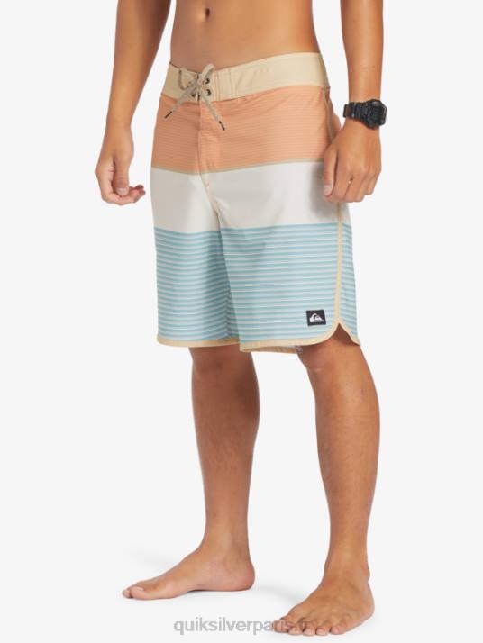 Hommes Quiksilver boardshort tijuana 19 en soie de surf D6PT207 bouleau