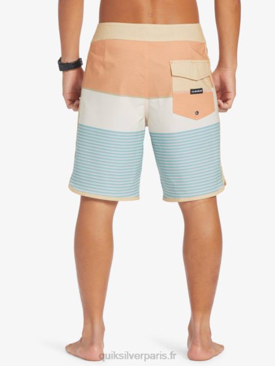 Hommes Quiksilver boardshort tijuana 19 en soie de surf D6PT207 bouleau