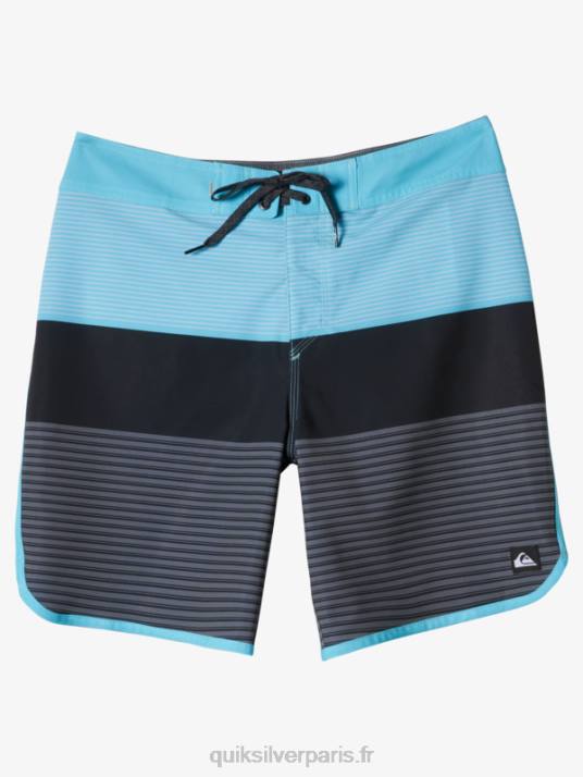 Hommes Quiksilver boardshort tijuana 19 en soie de surf D6PT209 bleu rivière