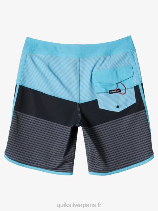 Hommes Quiksilver boardshort tijuana 19 en soie de surf D6PT209 bleu rivière