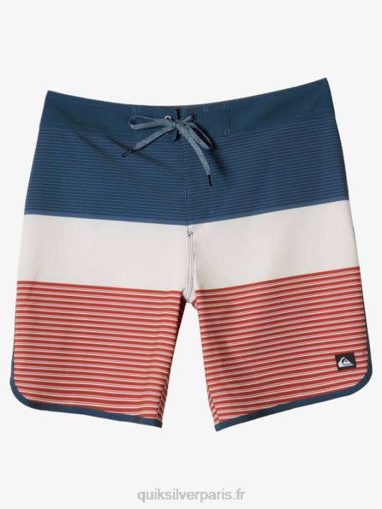 Hommes Quiksilver boardshort tijuana 19 en soie de surf D6PT210 La marine de minuit