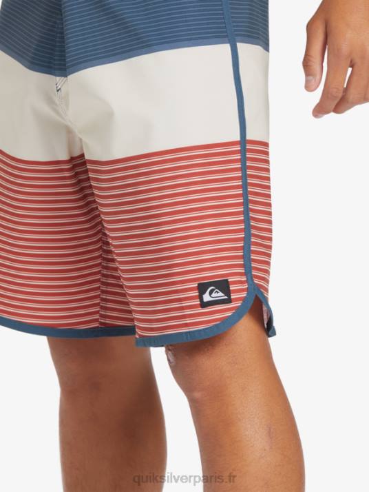 Hommes Quiksilver boardshort tijuana 19 en soie de surf D6PT210 La marine de minuit