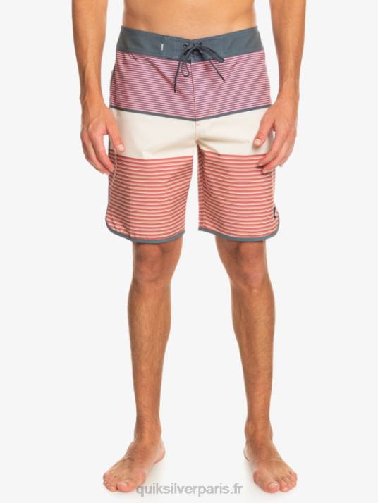 Hommes Quiksilver boardshort tijuana 19 en soie de surf D6PT211 marasala